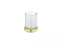 Pahar baie Roca Tempo A817022VA0, pe blat, metal/sticla, mat, Alama