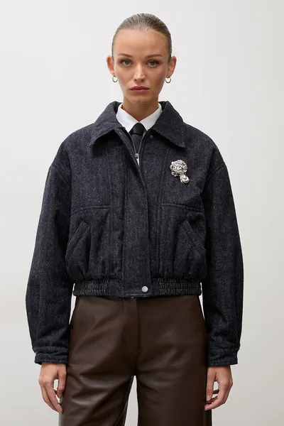 Answear.LAB geacă oversize pentru femei cu bumbac