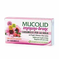 Caramele Mucolid Imuno Bronc cu Propolis si Echinacea, 24bucati, Farmaderbe
