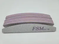 Set 10 Bucati Pila Unghii Semiluna FSM 100/180 - PFSM100/180