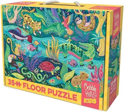 Puzzle Cobble Hill din 35 piese - În pădurea pluvială