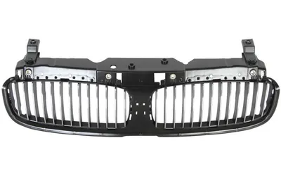 Grila radiator potrivit BMW 7 (E65, E66, E67) 3.0-6.0 2001-2008 pana in 2005 - (partea interioara, crom/negru)
