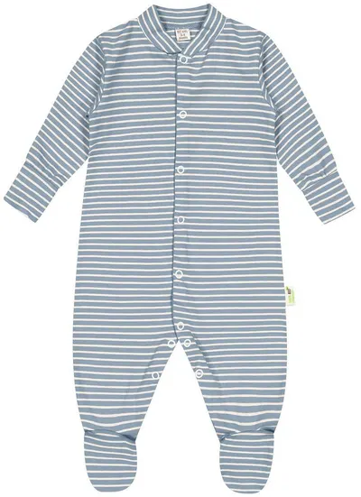 Salopetă pentru copii Bio Baby - 62 cm, 3-4 luni, albastru