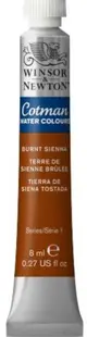 Vopsea de acuarelă Winsor & Newton Cotman Cotman Watercolour Paint - Baked Sienna, 8 ml