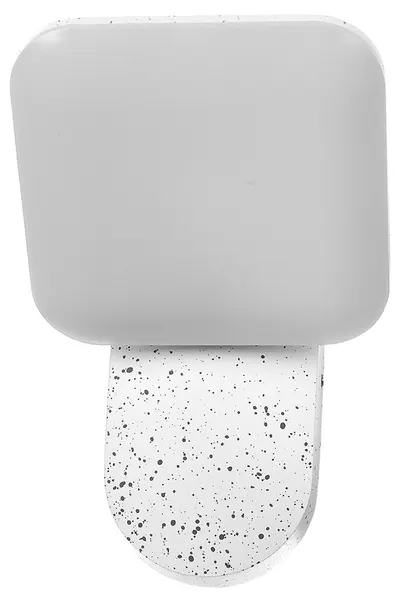 Aplica LED exterior elbulgaria Olsen – 12W, alb cu puncte