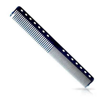 Pieptene Frizerie/Coafor slim - Y.S/PARK -S339 - Albastru transparent