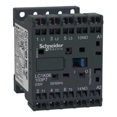 Contactor Tesys Lc1-K - 3 Poli - Ac-3 440 V 9 A - Bobina 24 V C.A.