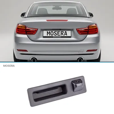 Cameră marșarier BMW Seria 4 Cabrio 2013-2017 în mâner AHD 1080P NTSC MOSERA