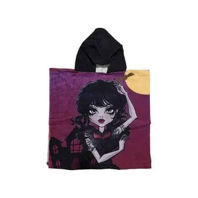 Prosop tip poncho, multicolor, 50 x 100 cm, Wednesday