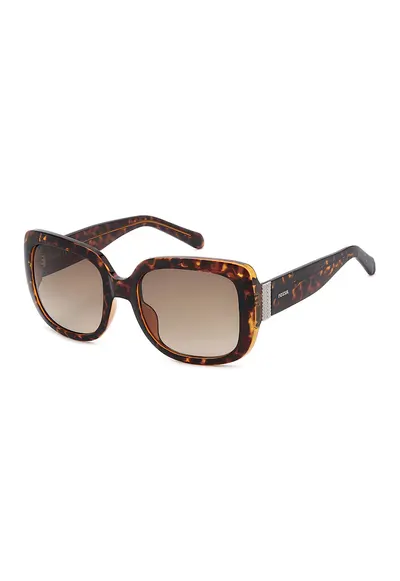 Ochelari de soare patrati - Maro cognac