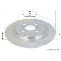 Disc frana COMLINE ADC01132
