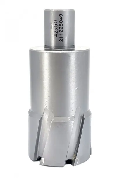 Carota pt. otel din carbura de tungsten, ⌀ 42mm, h=50mm, cu prindere Weldon - DXDY.P-TCT-50.42.W