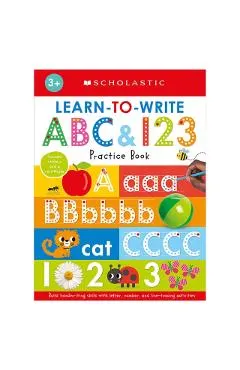 Learn to Write ABC & 123: Scholastic Early Learners (Workbook)
