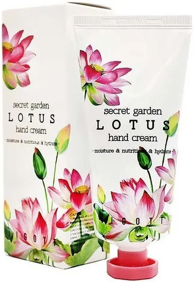 Jigott Secret Garden Cremă de mâini Lotus, 100 ml
