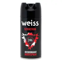Deodorant pentru barbati Weiss Seduction, Arom | 150 ml