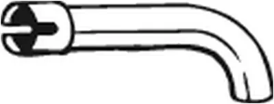 Racord evacuare Spate potrivit MERCEDES SPRINTER 2-T (B901, B902), SPRINTER 3-T (B903), SPRINTER 4-T (B904) 2.3D 01.95-05.06