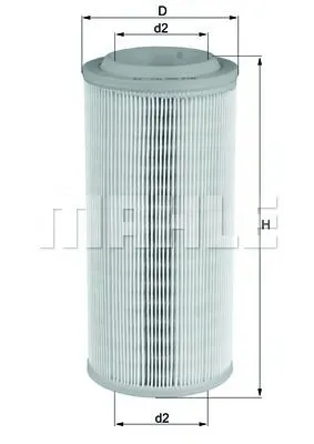Filtru aer MAHLE ORIGINAL LX 1595