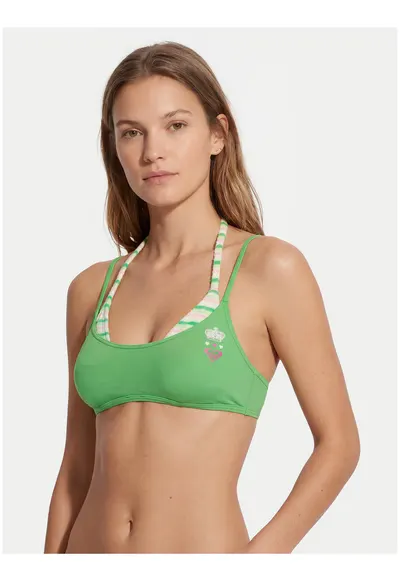 Top de bikini dama - dungi - verde - material sintetic