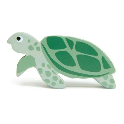 Figurina din lemn - Green Sea Turtle