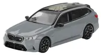 Model de colecție Mini GT Contemporary: Automobile - BMW M5 (G99) Touring Brooklyn Grey Metallic 2025 (LHD)