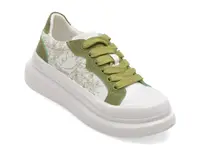 Pantofi sport PASS COLLECTION albi, SL60008, din material textil