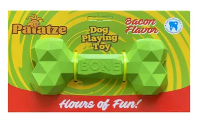 Paiatze Dog Chew Bone Natural Rubber BKC662 - s