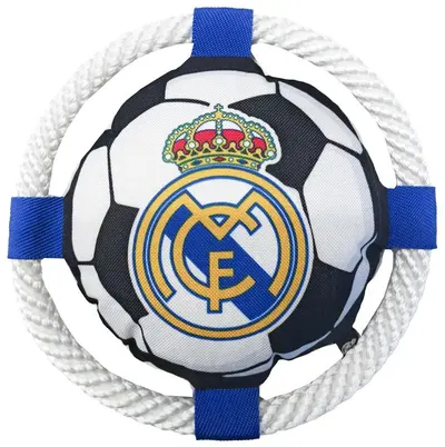 Jucărie pentru câini Cerda Sports: Football - Real Madrid (Frebee)