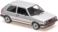 Model de colecție MINICHAMPS Modern: Mașini - Volkswagen Golf GTI, 1985, Silver Metallic