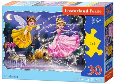 Puzzle Castorland din 30 de piese - Cenusareasa