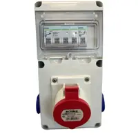 Oganizare Santier 6m Ind E1 Cablat 5p 1x32a 2xschuko Ip44