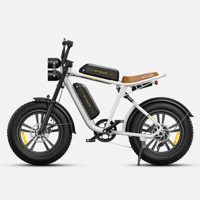 M20 este o bicicletă electrică pentru adulți,cu două baterii de 48V 26Ah,20x4.0”