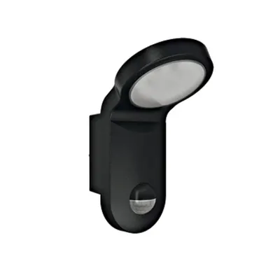 Lampă 100 LED 5K cu senzor de mişcare cu 140°, negru