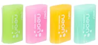 Radiera de creion Deli Neon - EH01000, colorata, sortiment