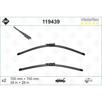 Lamela stergator SWF 119439