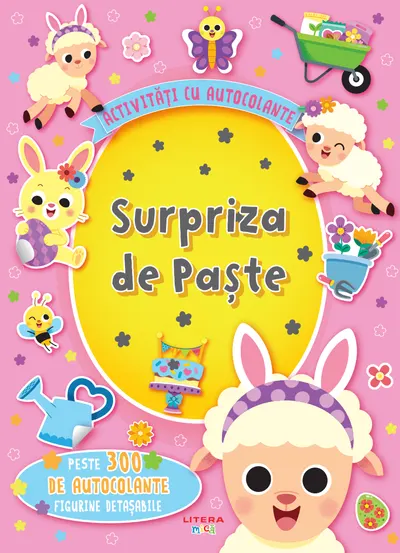Activitati cu autocolante. Surpriza de Paste