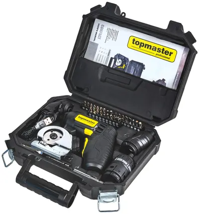 Șurubelniță fără fir 4 în 1 Top Master - Compact, cu accesorii