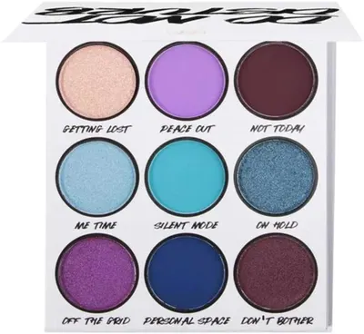 BH Cosmetics - Paletă de farduri Do Not Disturb, 9 culori