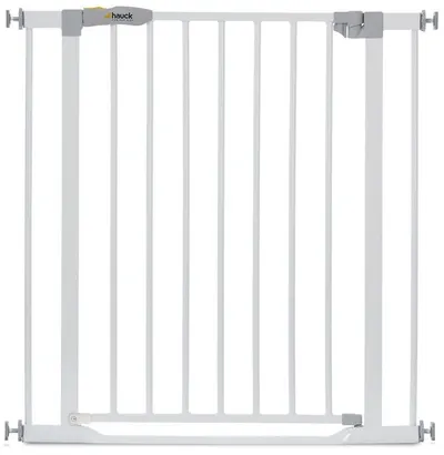 Hauck Clear step gate white