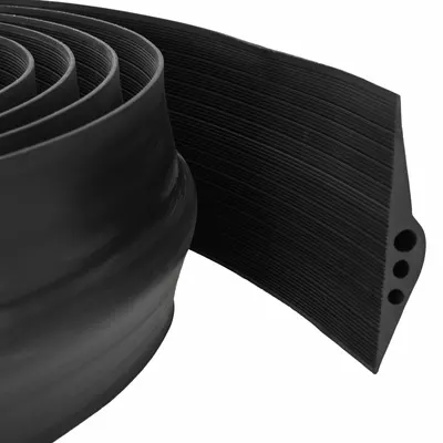 vidaXL Seal pentru podeaua garajului 112 x 20 mm 2 m Cauciuc EPDM