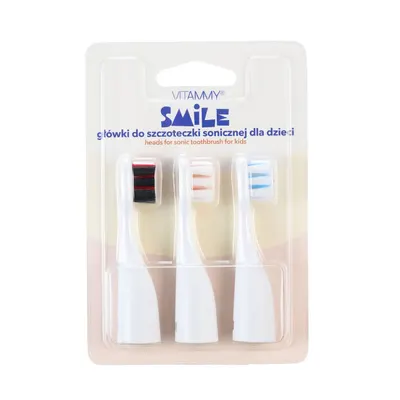 Set 3 rezerve periuta de dinti Vitammy Smile TH1804-3 set I crem