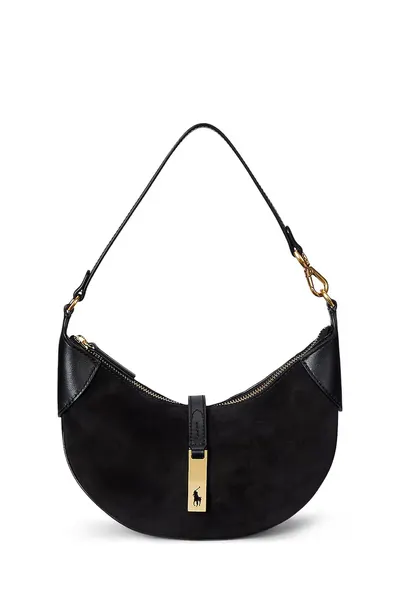 Polo Ralph Lauren hobo bag pentru femei, din piele