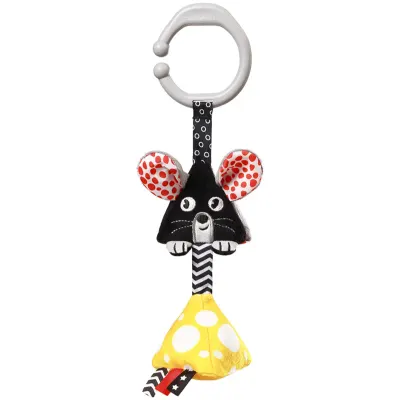 BabyOno Mouse jucărie zornăitoare 0m+ 1 buc