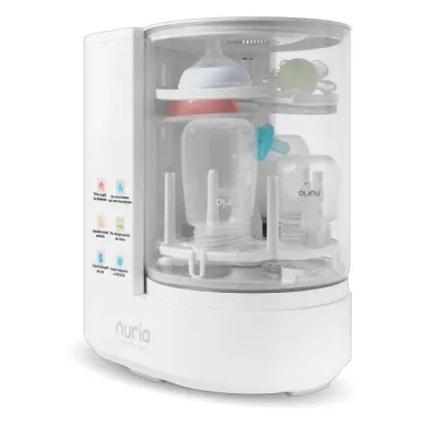 Masina Multifunctionala 4 in 1 Nurio , Pentru Spalarea, Sterilizarea, Uscarea si Depozitarea Biberoanelor, Tetinelor si Accesoriilor pentru Bebelusi