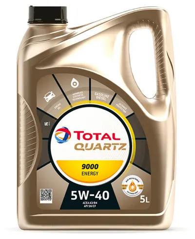Ulei motor Total Quartz 9000 EN. 5W40 5L
