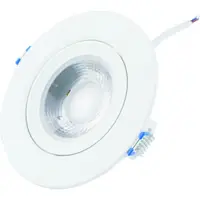 Spot Led COB Rotund alb, Ø95, 9W=160W, 6500K, lumina rece