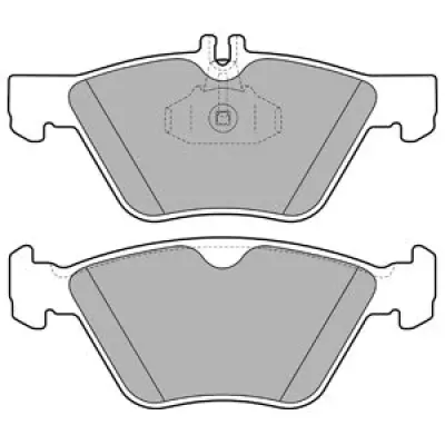 Set placute frana, frana disc DELPHI LP1589