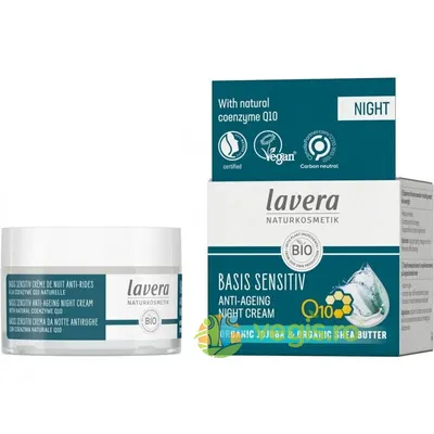 Crema de Noapte Antirid Coenzima Q10 Basis Sensitiv 50ml
