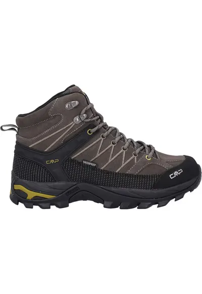 Ghete de alpinism pentru barbati - Rigel Mid Wp Frango - Negru/Maro