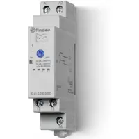 Releu de timp modular multi-tensiune, cu o singura functie de intarziere la declansare 24-230VAC, 8A, 1CO Finder 80.61.0.240.0000