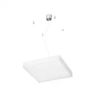 STRUCTURAL 40x40 Corp de iluminat suspendat satinated sticla 230V 2G11 2x24W
